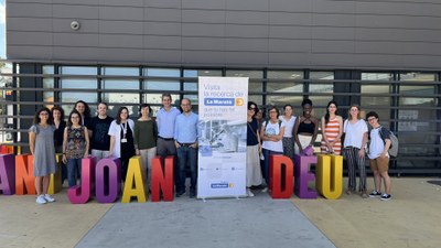 BIOMEC divulga el proyecto ArmTracker durante el ciclo de visitas de La Marató